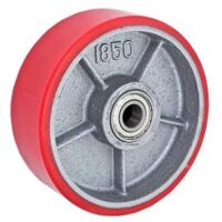 Колесо с подшипником полиуретан 180х50 для тележек гидравлических мм для BF/DF-III/RHP/AC/DF/CW2